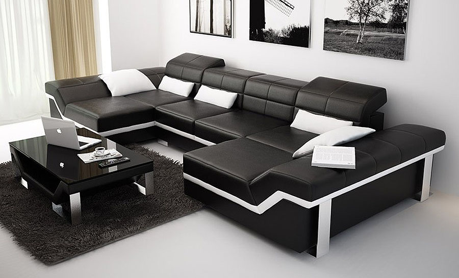 Beatrix - U/s - Leather Sofa Lounge Set
